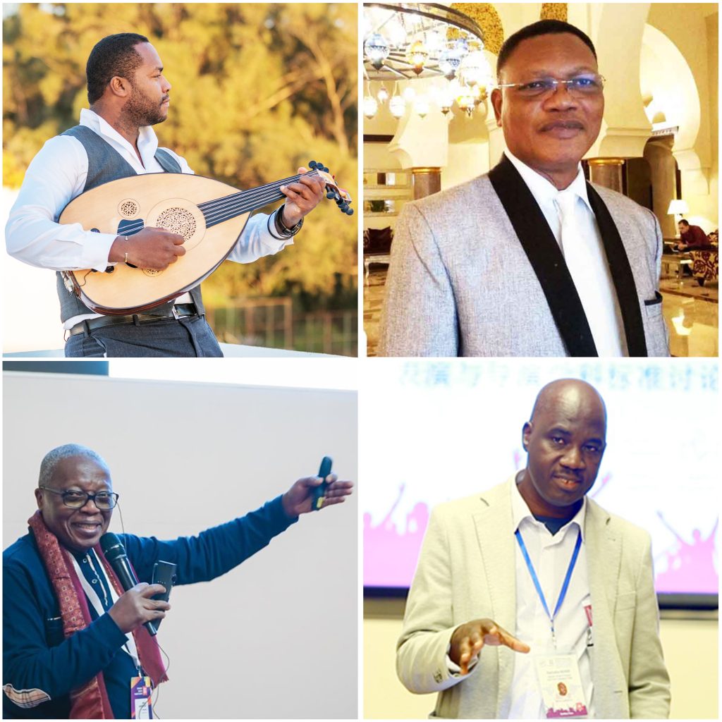 Dans l’ordre, Achref Chargui, Pascal Wanou, Luc Yatchokeu et Dr Hamadou Mandé