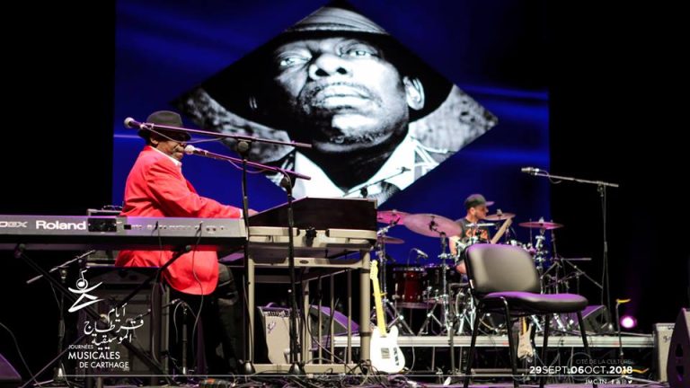 Tunis- Lucky Peterson au JMC 2018 : la musique comme s’il en pleuvait